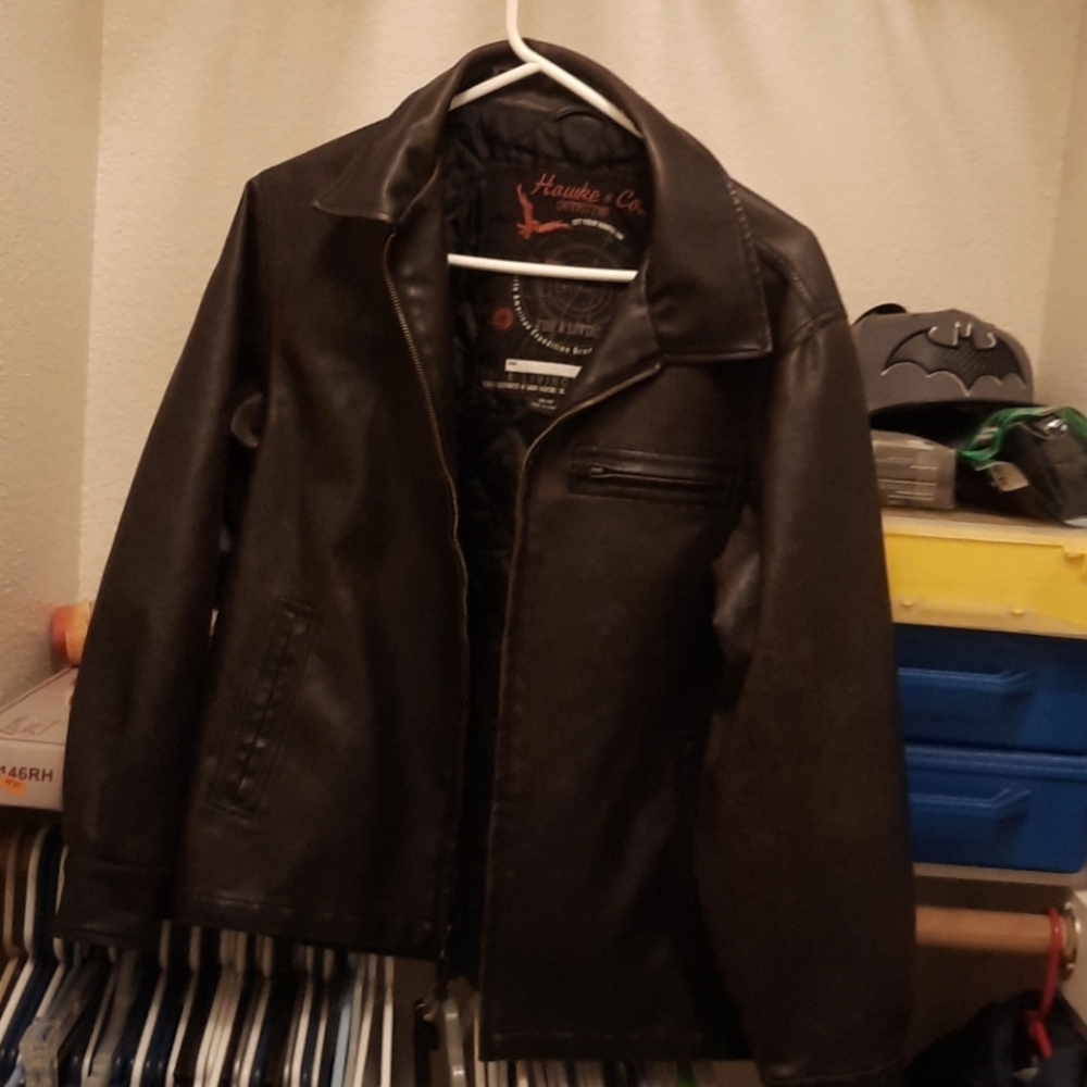 Kid's leather jacket